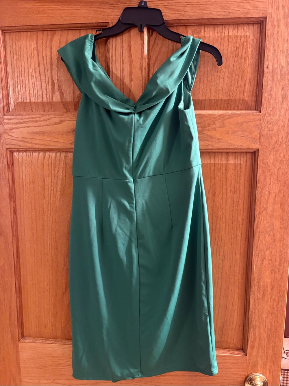 Green One-Shoulder Ruffled Cocktail Dress - Unbranded - Picture 4 of 4